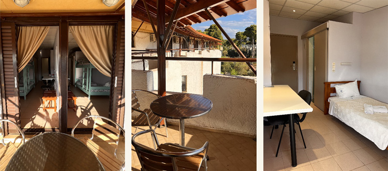 Double/Single Rooms on the 3rd floor of the Dormitories